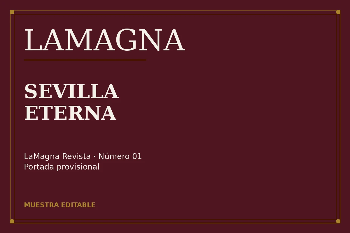 LaMagna Revista · Portada provisional